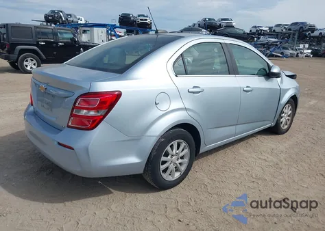 2017 Chevrolet Sonic Lt Auto from USA, damaged, VIN 1G1JD5SH2H4107623